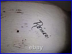 1994 signed Gorgeous drake Bluebill decoy by Lou Reineri Chincoteague, VA