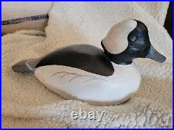 1994 signed & dated Gorgeous Bufflehead decoy by Billy Taylor Chincoteague, VA