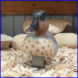 2003 Green Wing Teal Gunning Decoy by Michael & Susan Veasey