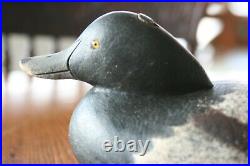 Antique Low Head Mason Challenge Grade Mason Bluebill Duck Decoy