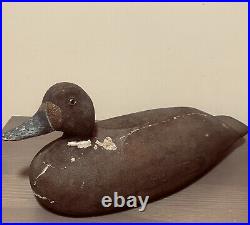 Antique Pair Carved Duck Decoys New Jersey Provenance