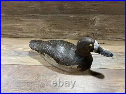 Antique Vintage Wood Duck Decoy Gundelfinger Scaup Bluebill Hen
