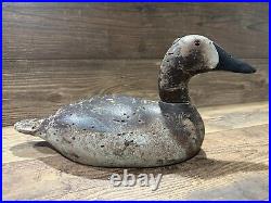Antique Vintage Wood Duck Decoy MASON Canvasback Hen - SENECA LAKE