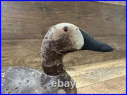 Antique Vintage Wood Duck Decoy MASON Canvasback Hen - SENECA LAKE