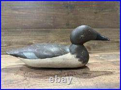Antique Vintage Wood Duck Decoy MASON Canvasback Hen - Standard