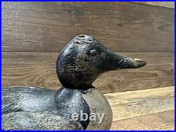 Antique Vintage Wood Duck Decoy MASON Goldeneye Bufflehead Tac Eye