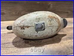 Antique Vintage Wood Duck Decoy MASON Goldeneye Bufflehead Tac Eye