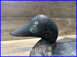 Antique Vintage Wood Duck Decoy MASON Goldeneye Drake - Challenge
