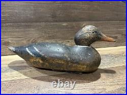Antique Vintage Wood Duck Decoy MASON Mallard Hen Standard