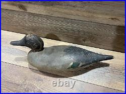 Antique Vintage Wood Duck Decoy MASON Pintail Drake Standard
