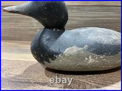 Antique Vintage Wood Duck Decoy MASON Scaup Blue Bill Drake Standard