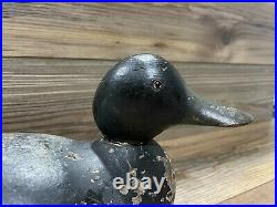 Antique Vintage Wood Duck Decoy MASON Scaup Blue Bill Drake Standard