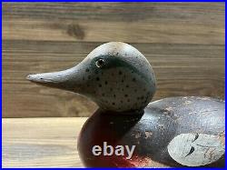 Antique Vintage Wood Duck Decoy MASON Wigeon Drake