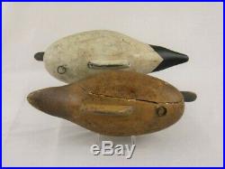 Antique Wood Duck Decoys Mitchell Pintail Pair Maryland Estate Goose