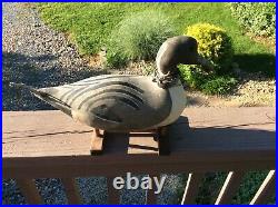 Burley Russell or buck leckler canvas decoy pintail drake