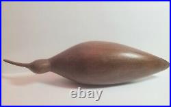 Carved Wooden Bird decoy CURLEW hunting decoy SHOURDS