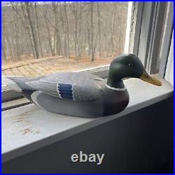 Charles Hutchison, New Orleans Louisiana hand carved duck decoy