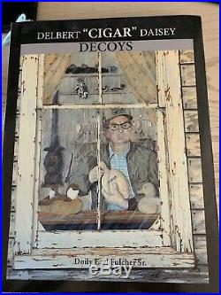 Cigar Daisey Merganser Duck Decoy Early + Book Doily Fulcher Limited 500