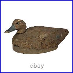 Collection of Vintage Painted Duck Decoys 1980s Original Paint & Glass Eyes