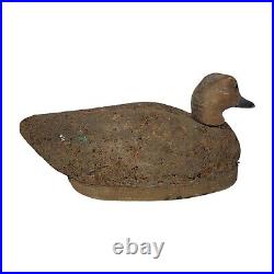 Collection of Vintage Painted Duck Decoys 1980s Original Paint & Glass Eyes