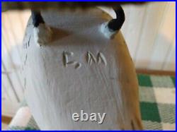 Cork McGee Shore bird decoy from Chincoteague Va signed and dated