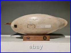 Early Hurley Conklin Hollow Carved Wood Herring Gull Confidence Duck Decoy
