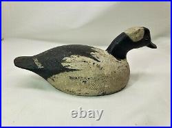 Early Original Wooden Carved Dale Houghton Alexandria Bay NY Working Duck Decoy
