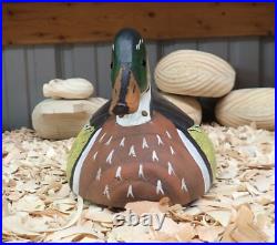 Eastern Shore of Maryland Carved Woodduck Decoy