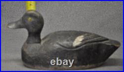 FOLKY wood BLUE BILL DRAKE Duck Decoy original paint used condition well carved