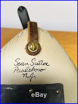 Fantastic Hen Greenwing teal Sean Sutton. Paulsboro NJ. Duck decoy