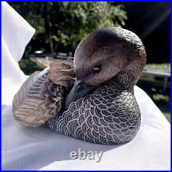 GADWALL Signed Numbered Duck Decoy Gosset Wildlife Collection Limited Edition