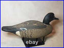 Green Wing Teal Duck Decoy Factory Animal Trap Vintage Hunting
