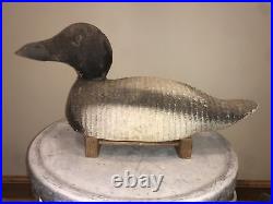 Gunning Decoy Animal Trap Co Circa 1939-'42 Bluebill Wood Duck Decoy Vintage