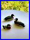 Hand PAINTED LOT OF 2 DUCKS ONE ACTUAL DECOY