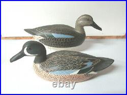 Hector Whittington Illinois River Great Blue-wing Teal decoys