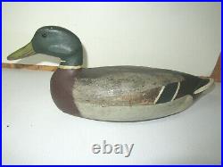 Hector Whittington Illinois River Great Mallard Drake Duck decoy