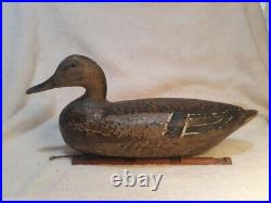 Illinois River Decoy, Mallard hen by Charles Perdew, at least partially repaint