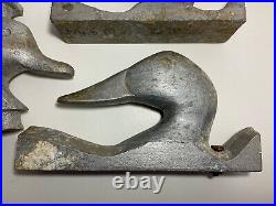 LOT Vintage Madison Mitchell Aluminum Duplicator Patterns Duck Decoys Wildfowler