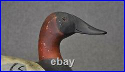 MIKE PAVLOVICH CANVASBACK DRAKE hunting duck decoy decoys original paint 1940's