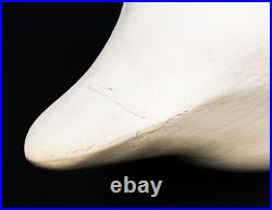 M. DeNIKE Large Swan Hand Carved Decoy 1984 (MBP)