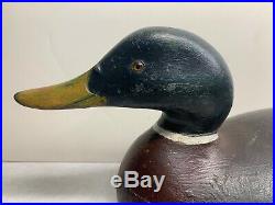Old Antique Vintage Wood Duck Decoy MASON Mallard