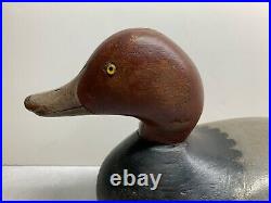 Old Antique Vintage Wood Duck Decoy MASON Redhead Drake