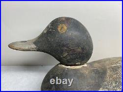 Old Antique Vintage Wood Duck Decoy MASON Scaup Bluebill
