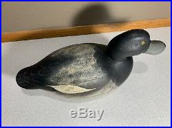 Old Vintage Wooden Duck Decoy MASON Scaup Bluebill Premium