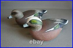 Pair of Chester River Widgeon Decoys by Mali Vujanic