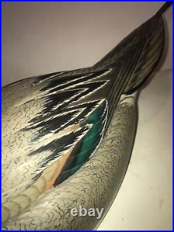 Pintail drake duck decoy salisbury maryland larry tawes