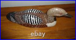 RARE Vintage Black Throated Diver Decoy Mint Condition, One of a kind Must have