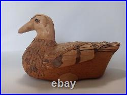 Rare Vintage Wood/Foam Duck Decoy