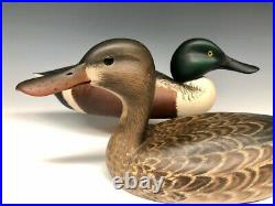 SALE! Marty Hanson Hollow Shovelor Pair Duck Hunting Decoys Decoy Wood Carved MN