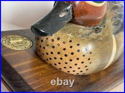 SIGNED Tom Taber-Hersey Kyle Jr. Ducks Unlimited Decoy Box 1982/83 Lt Ed #964